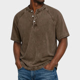 Pedro - T-shirt Vintage com Botões