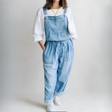 Verónica - Macacão Relaxado Denim