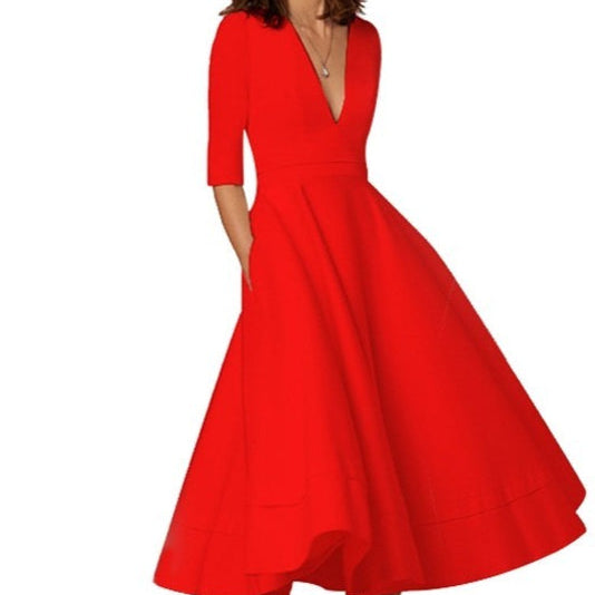 Laura - Vestido Midi Feminino