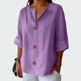 Blusa casual com textura