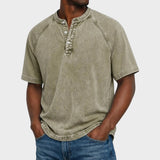 Pedro - T-shirt Vintage com Botões
