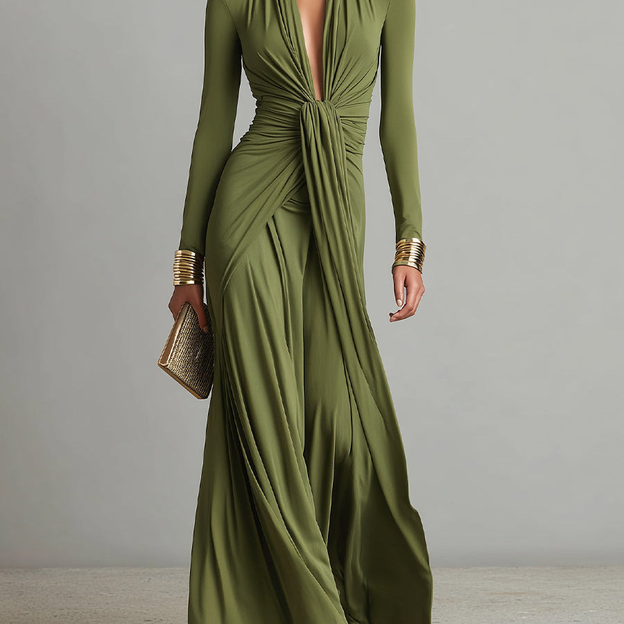 Ariana - Vestido maxi glamoroso