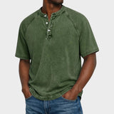 Pedro - T-shirt Vintage com Botões