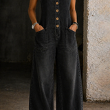 Elisabete - Jardineiras de Algodão Vintage Lavadas