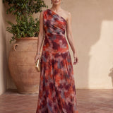 Inês - Vestido largo fluido com design elegante