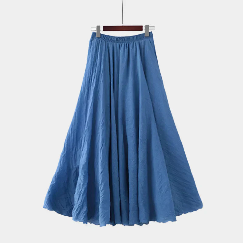 Saia Elegante de Cintura Alta