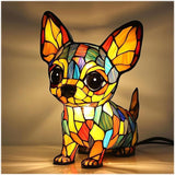 Piqueno - Lâmpada em vitral