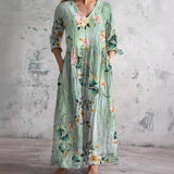 Marta - Vestido Floral de Verão