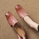 Mules de Couro Avella