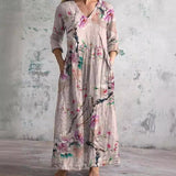 Carolina - Vestido Floral de Verão