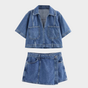 Conjunto azul claro