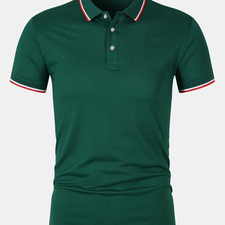 Camisa Polo - Fecho de Botão Malha
