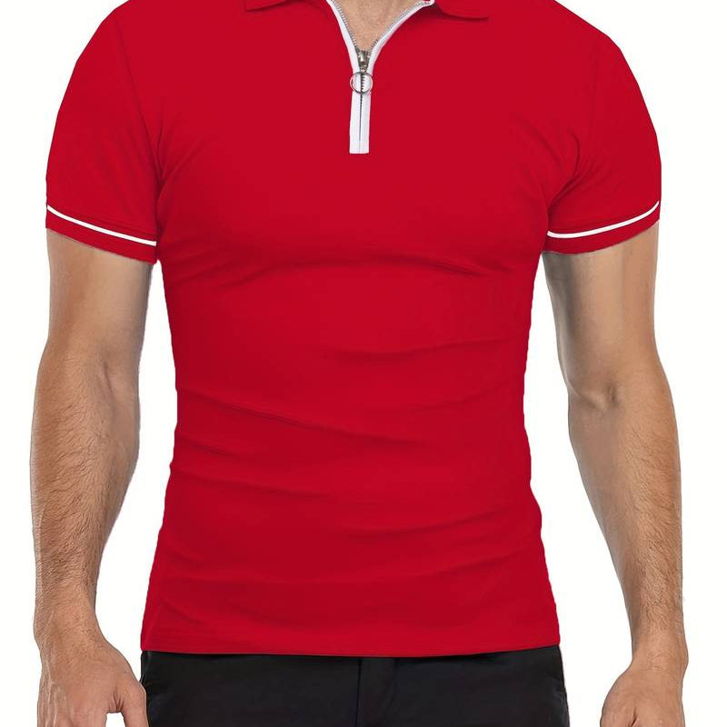 Camisa Polo - Gola com Zíper Respirável