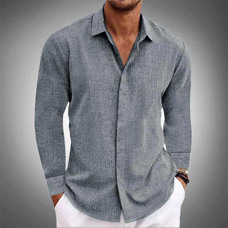 Paulo - Camisa de Verão com Conforto Respirável