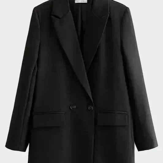 Casaco Oversized com Linha Moderna