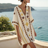 Vestido de Praia Elegante e Confortável para Dias de Verão