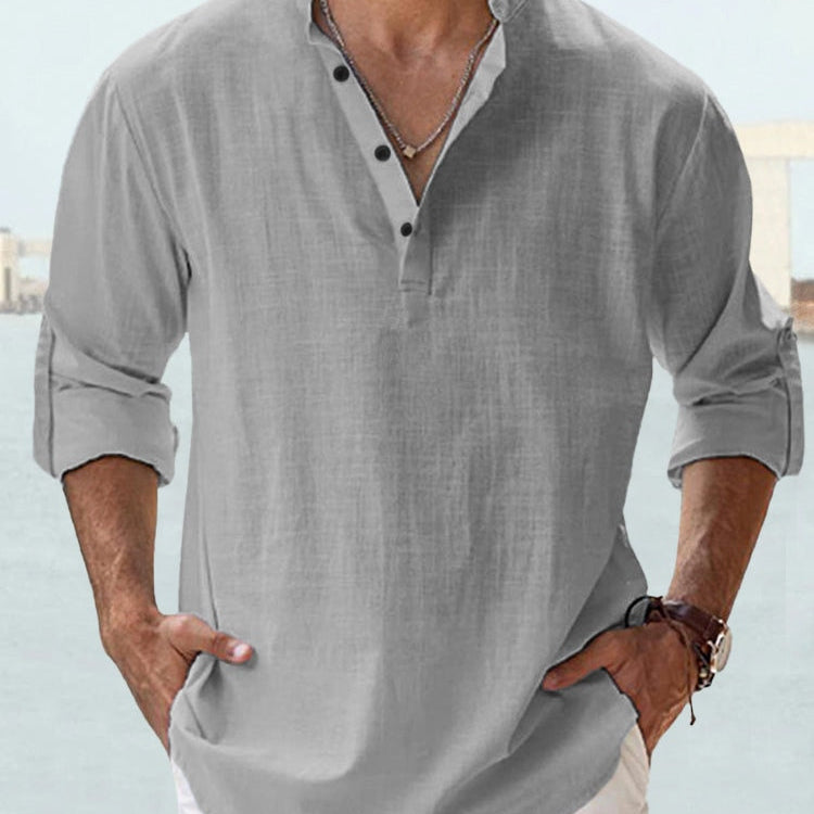 Marco - A Camisa Sem Colar