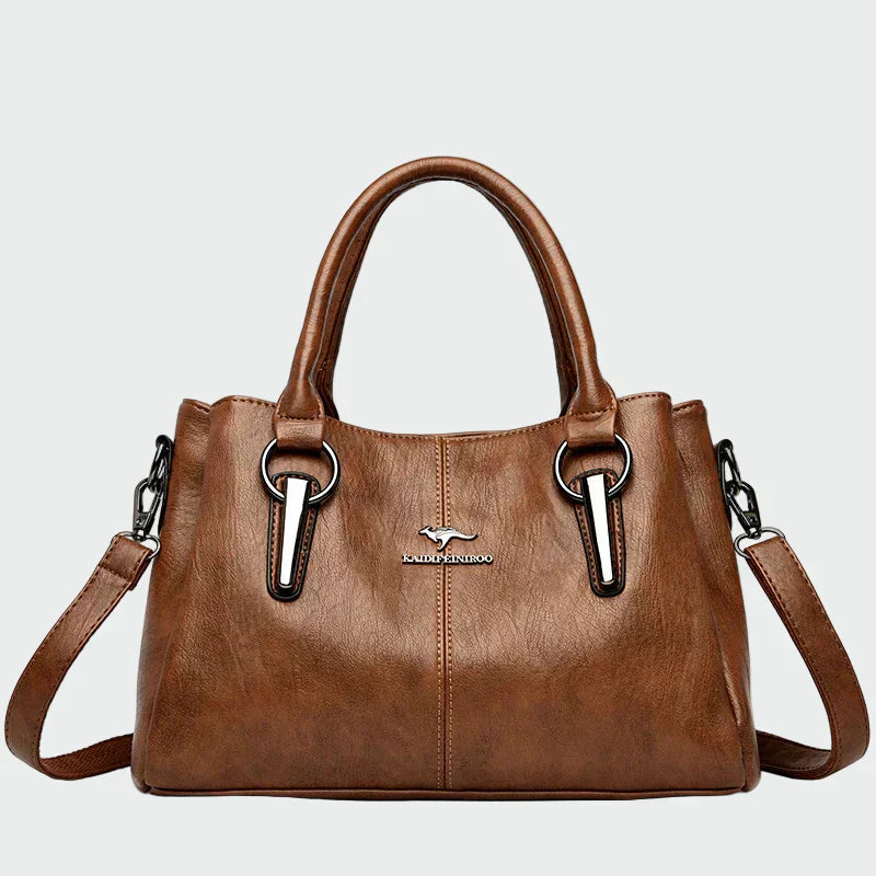 Bolsa de ombro elegante atemporal