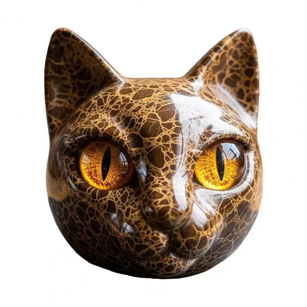 Gato - Escultura Luxuosa e Mística