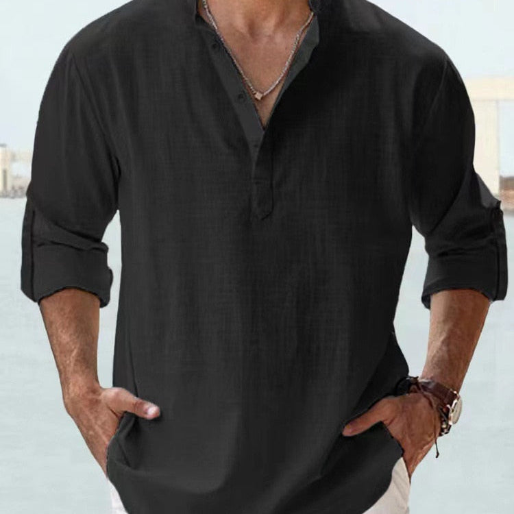 Marco - A Camisa Sem Colar