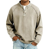 Sandro - Camisa Henley Vintage