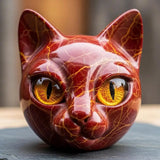 Gato - Escultura Luxuosa e Mística
