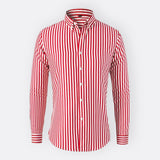 Artur - Camisa Clássica às Riscas