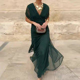 Luana - Vestido elegante com decote em V