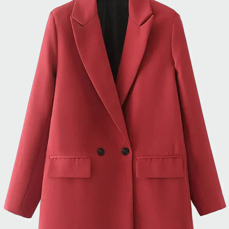 Casaco Oversized com Linha Moderna