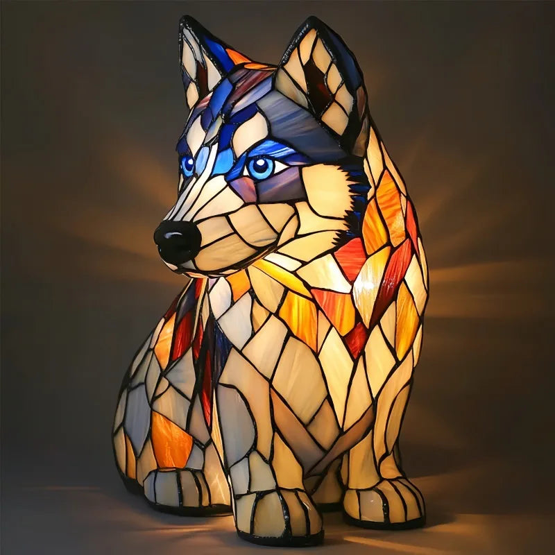 Apolo - Lâmpada em Vitral