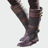 Botas de couro retro
