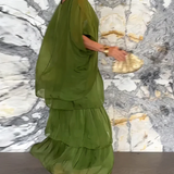 Lara – Vestido longo fluido elegante