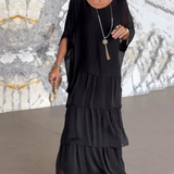 Lara – Vestido longo fluido elegante