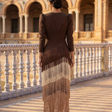 Amália - Vestido Maxi Elegante