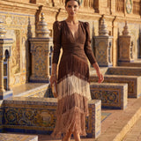 Amália - Vestido Maxi Elegante