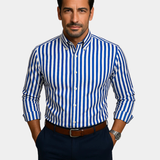 Henrique - Camisa Clássica às Riscas