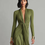 Ariana - Vestido maxi glamoroso