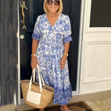 Mara – Vestido fluido leve com efeito lisonjeiro