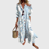 Zélia - Robe Maxi Bohémienne Elegante