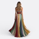 Lise - Vestido comprido sem alças