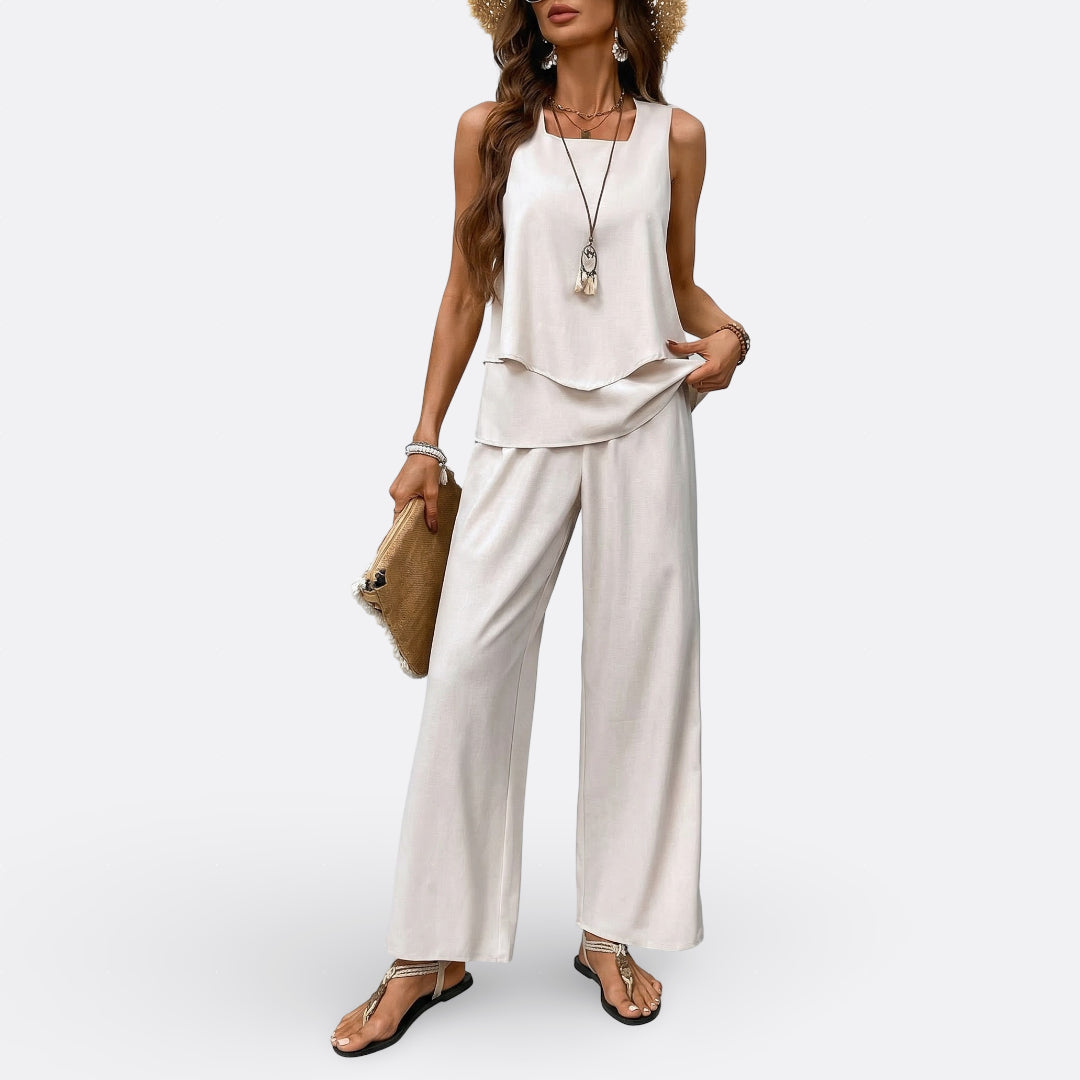 Ísis - Conjunto Duas Peças Corte Reto