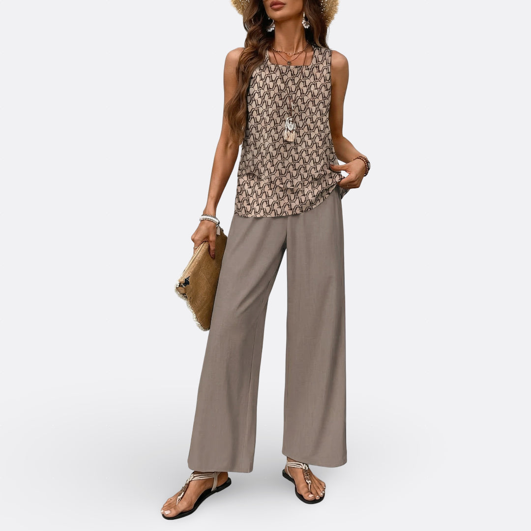 Ísis - Conjunto Duas Peças Corte Reto