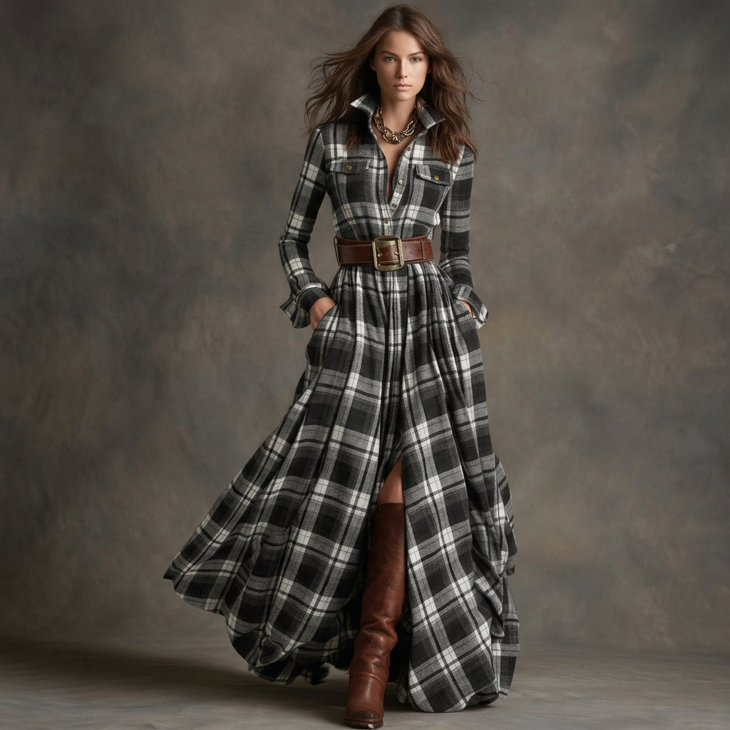 Mariana - Vestido de Camisa com Cinto