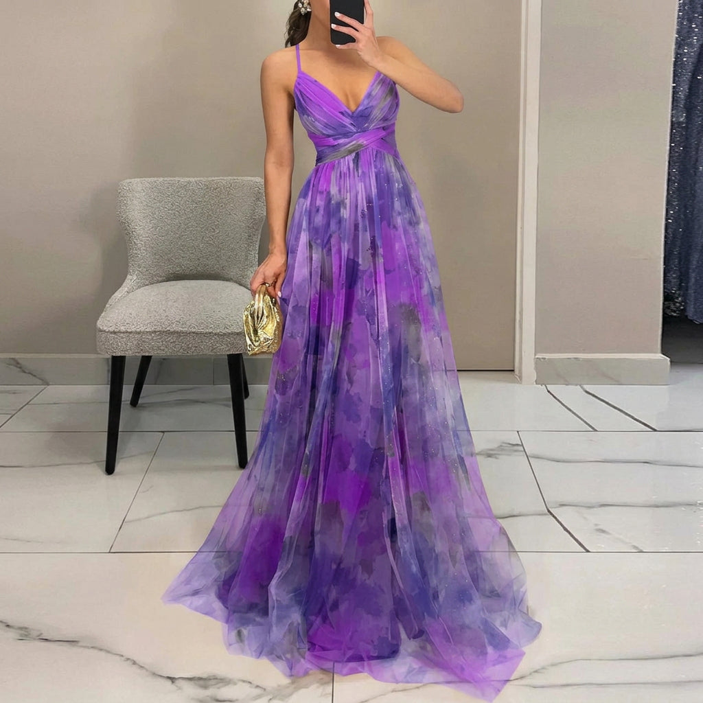 Margarida - Vestido Maxi Com Estampado Floral