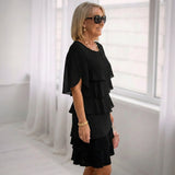 Patricia - Vestido Elegante de Conforto com Rendas