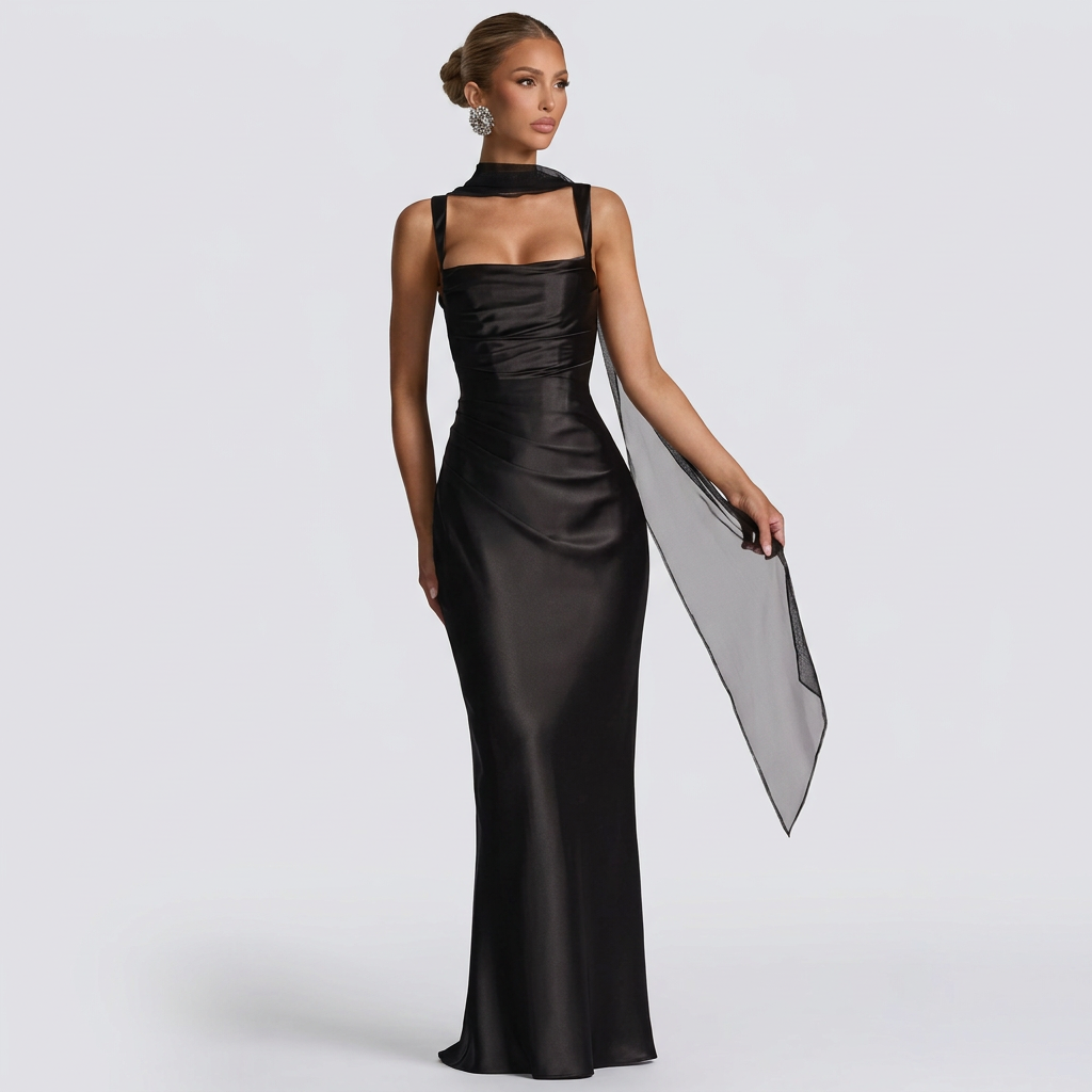 Luana - Vestido Maxi Elegante