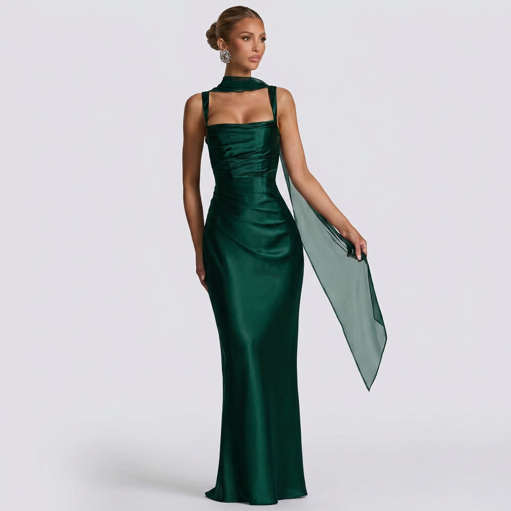 Luana - Vestido Maxi Elegante