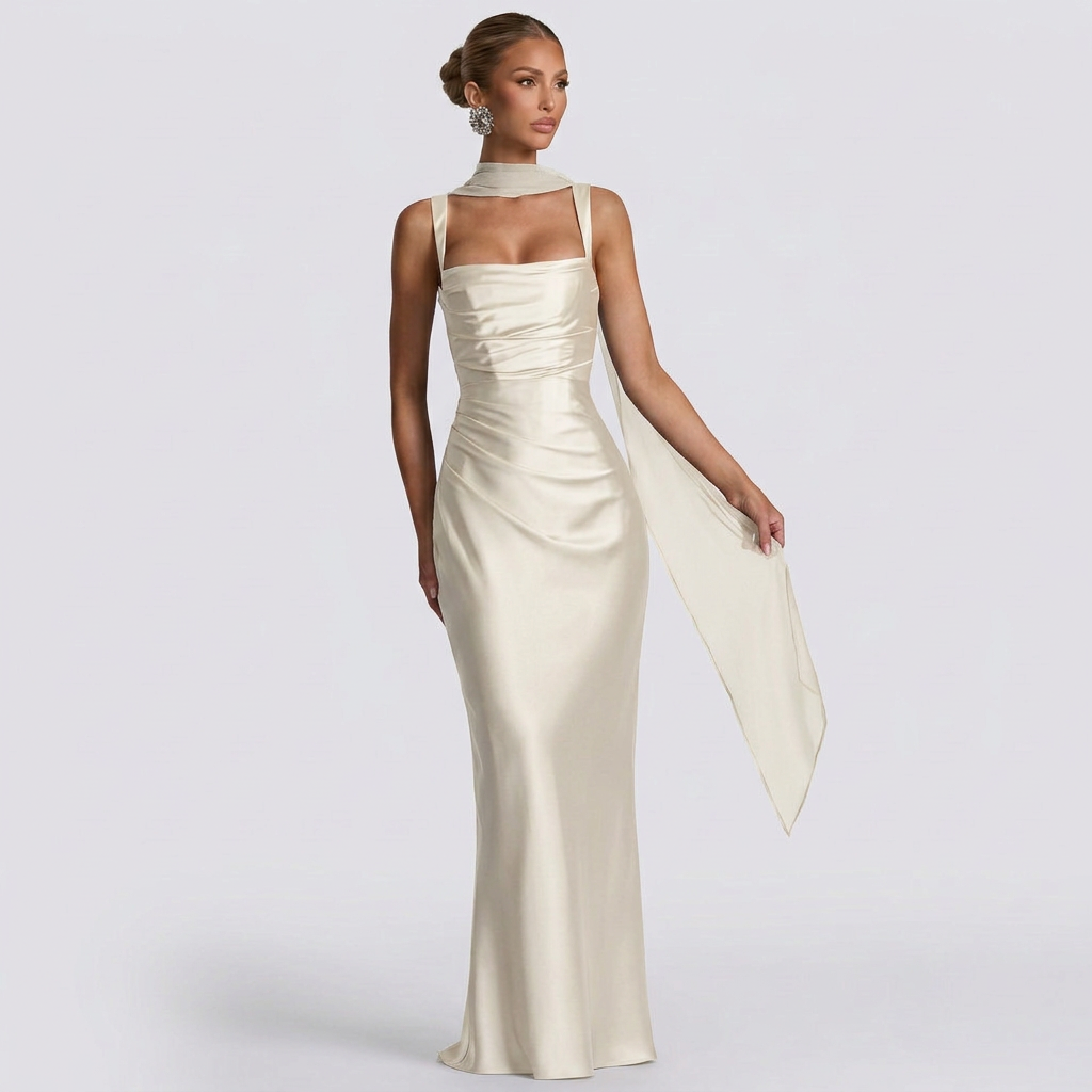 Luana - Vestido Maxi Elegante