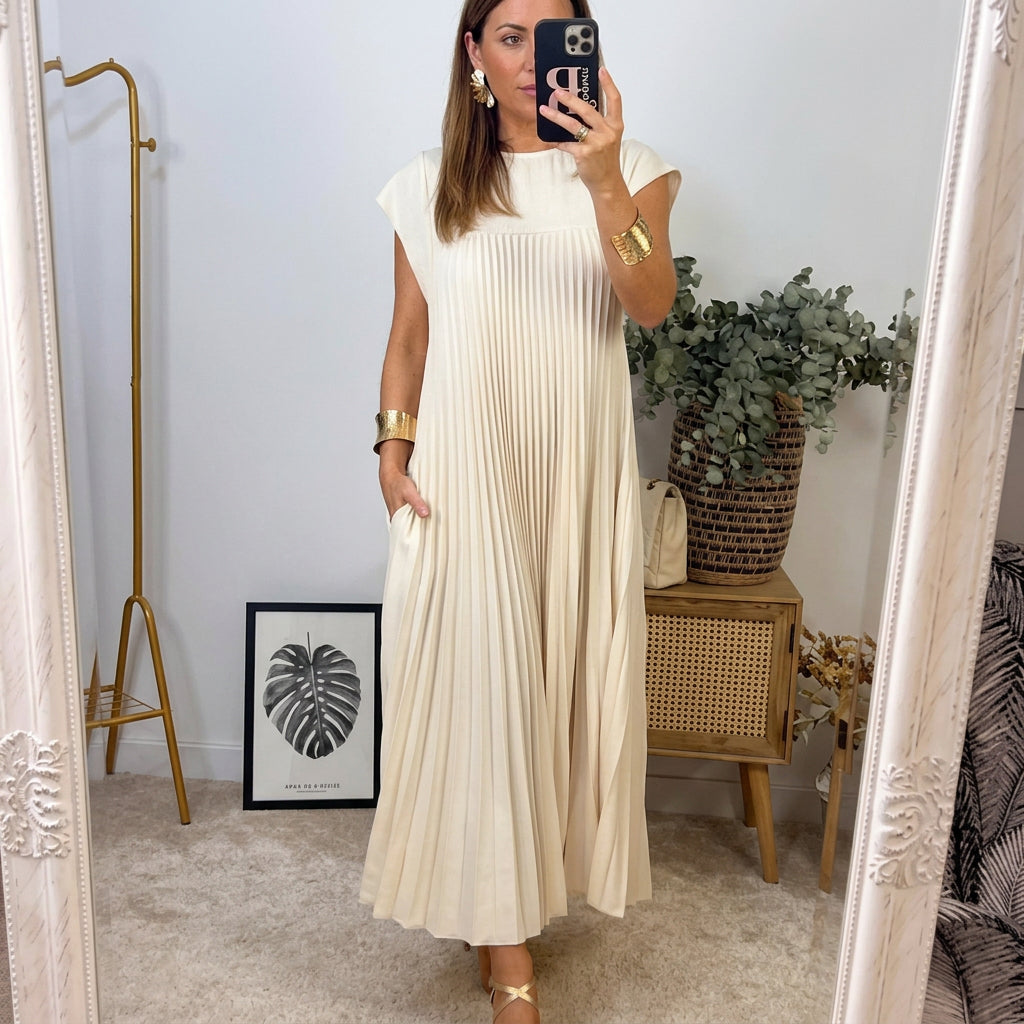 Ana - Vestido de Conforto Atemporal