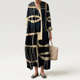 Luana - Vestido com Estampa Prismática